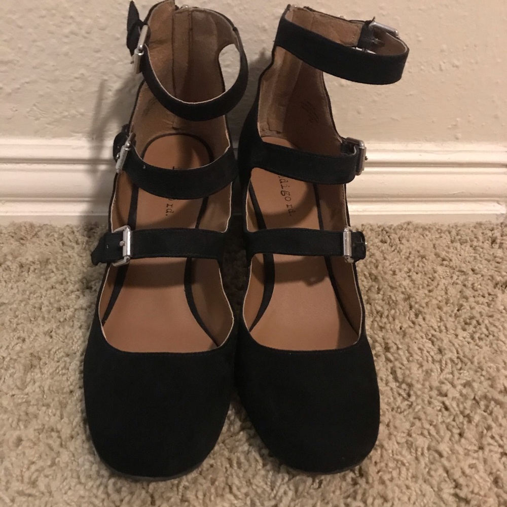 Black heels